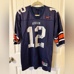 Nike Navy and Orange Women's Jersey